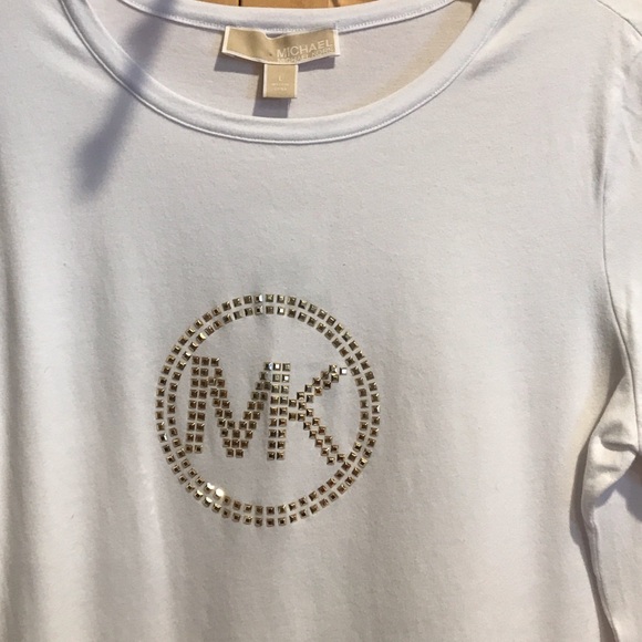 New Michael Kors White Top - Picture 3 of 6